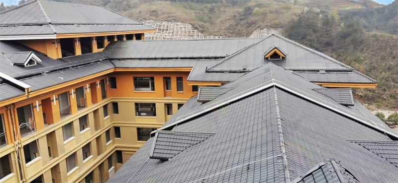 景德镇树脂瓦:解决屋面漏水的理想选择